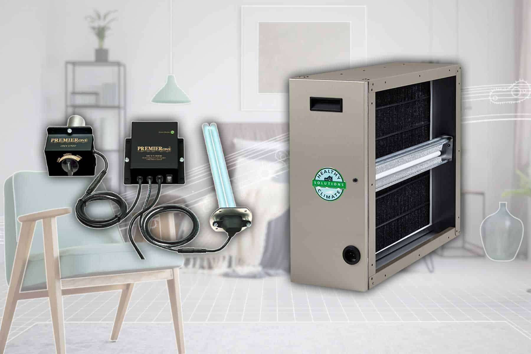 Robinson Heating and Cooling air purifier installation