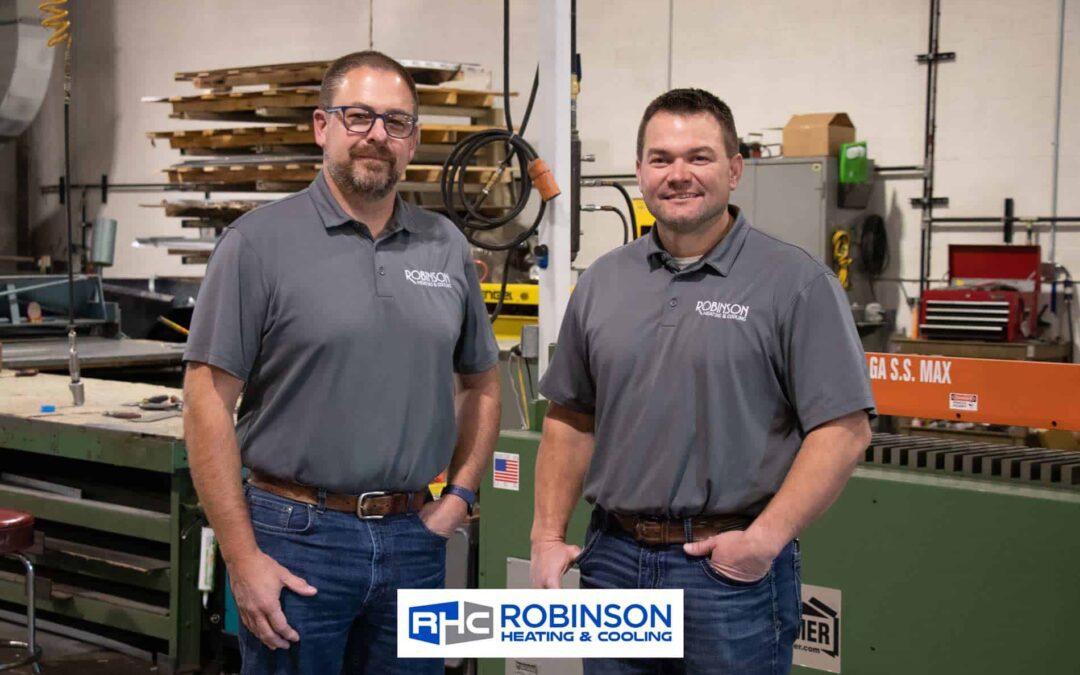 Longtime employees assume ownership of Robinson Heating & Cooling